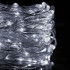 Ziemassvētku lampiņas eņģeļu mati, auksti balta, ar strāvas padevi, Springos CL0094, 300 LED