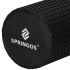 Masāžas un muskuļu atjaunošanas rullis, melns – Springos FR0024, 45x15 cm
