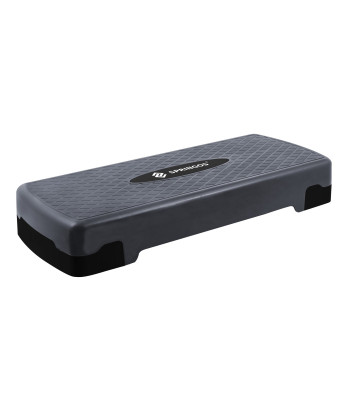 Fitnesa steperis, melnā grafīta krāsā, 3 līmeņi, Springos FA0203