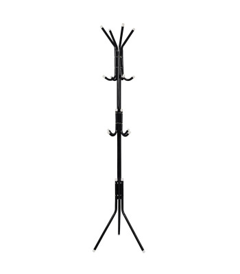Metāla drēbju statīvs, melns, Springos HA2000, 177 cm