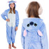 Bērnu kigurumi pidžama Stitch, viengabala kombinezons Springos HA5065, 120–130 cm