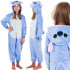 Bērnu kigurumi pidžama Stitch, viengabala kombinezons Springos HA5065, 120–130 cm