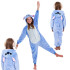 Bērnu kigurumi pidžama Stitch, viengabala kombinezons Springos HA5065, 120–130 cm