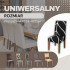 Universāls krēsla pārvalks, melnbalts Springos HA0203