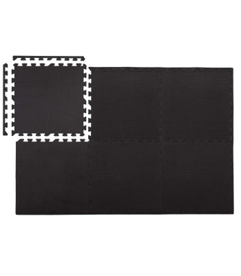 Treniņu paklājs puzles veidā, melns Springos FM0003 120x180 cm