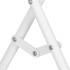 Bērnu vannītes statīvs, tērauda rāmis, balts, Springos SB0064, 86 cm