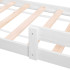 Koka bērnu mājas gulta, Springos BD01 WHITE, 160x80 cm