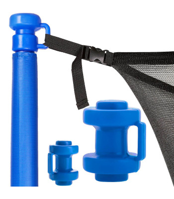 Batuta staba stiprinājums zilā krāsā Springos TPC-01 BLUE