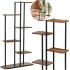 Metāla puķu statīvs, 6 līmeņi, bēniņu stila, daudzlīmeņu, moderns, Springos GA0211, 113 cm