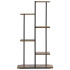 Metāla puķu statīvs, 6 līmeņi, bēniņu stila, daudzlīmeņu, moderns, Springos GA0211, 113 cm