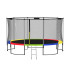 Trampolīnas atsperu pārsegs, daudzkrāsains TP-13FT 396 CM MULTI