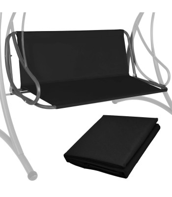 Dārza šūpoļu sēdekļa audums Springos GS0016S, melns, 155 x 100 cm