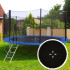 Batuta lēkšanas virsma Springos TM-12FT, 12FT (72 atsperes)