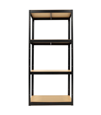 Cinkots metāla plaukts, 4 līmeņi, līdz 700 kg, Springos® HA5283, 174 x 80 x 40 cm