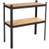 Cinkots metāla plaukts, 4 līmeņi, līdz 700 kg, Springos® HA5283, 174 x 80 x 40 cm
