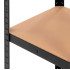 Cinkots metāla plaukts, 4 līmeņi, līdz 700 kg, Springos® HA5283, 174 x 80 x 40 cm