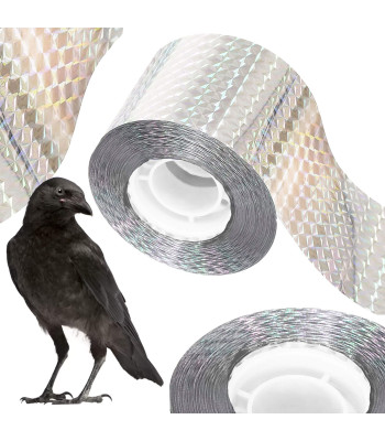 Hologrāfiska putnu atbaidīšanas lente, Springos GA0005, 5 cm x 80 m