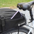 Velosipēda soma Springos ar atstarojošiem elementiem, melna BA0092