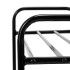 Springos® apavu plaukts, melns, 66 × 28 × 53 cm, HA7582