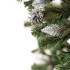 Springos Diamond Pine mākslīgā Ziemassvētku priede ar sniega efektu, zaļa, CT0292, 180 cm
