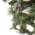 Springos Diamond Pine mākslīgā Ziemassvētku priede ar sniega efektu, zaļa, CT0292, 180 cm