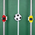 Galda futbols bērniem, daudzkrāsains, Springos KG0045, 69 × 35 × 61,5 cm