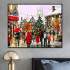  Gleznošanas pēc cipariem komplekts ar rāmi 50x65 cm