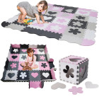 Liela Izglītojošā Putu Paklājiņa Puzzle Nožogojums 3in1