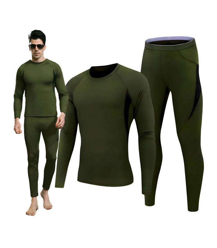 Termoaktyvais apģērbs vīriešiem militāra veida