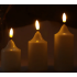 LED Svece ar Kustīgu Liesmu 9,5 cm