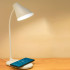 LED galda lampa ar bezvadu lādētāju