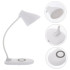 LED galda lampa ar bezvadu lādētāju