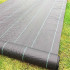 Dārza audums 90 g 1,6x50m Melns UV dārza audums + Enkuri