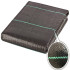 Dārza audums 90 g 1,6x50m Melns UV dārza audums + Enkuri