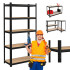 Metāla plaukts noliktavai 180x90x40, garāžai, pagrabiem – 875 kg