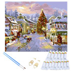 Gleznošana pēc numuriem ar rāmi 40x50 cm