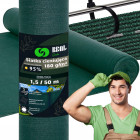 Ēnu tīkls 1,5x50m maskējošs 95% aizsargs tīklam + UV