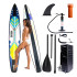 SUP Paddle Board 420 cm ar aksesuāriem