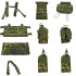 Taktiskā militārā aizsargveste MOLLE Airsoft ASG
