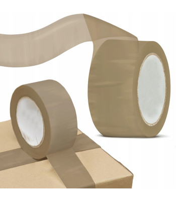 Iepakošanas līmlente, brūna, izturīga, 1 gab. – 48 mm x 60 m
