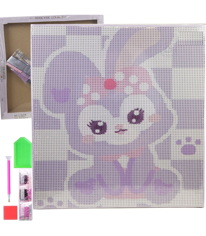 Dimanta izšuvumi 30x30 Dimanta gleznošana Mozaīka Anime