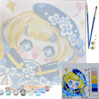 Gleznošana pēc numuriem ar rāmi komplekts otas krāsas 30x30 bērniem