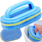 Universāla sūklis birste trauku mazgāšanai ar rokturi