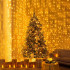 Gaismas virtene 300 LED ar gaismas aizkaru