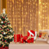 Gaismas virtene 300 LED ar gaismas aizkaru