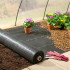 Agroaudums Dārza Audums Agroplēve Melna 50m x 1,1m 90g