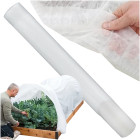 Pret salu vērsta plēve, 1 m x 15 m, 70 g/m², balta