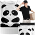 Foliopaku kurjera aploksnes 255x370 Panda 50 gab.