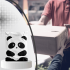 Foliopaku kurjera aploksnes 255x370 Panda 50 gab.