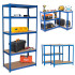 Metāla noliktavas plaukts 180x90x40